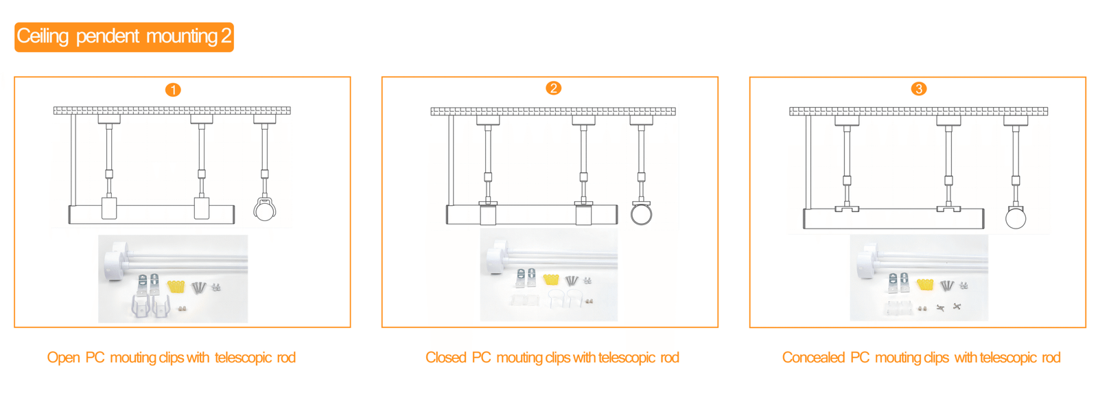 Ceiling pendent mounting-2