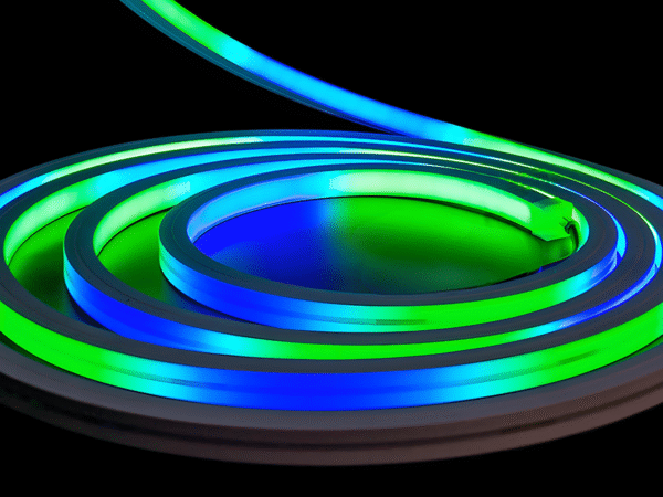 vertical bending LED neon strip for commercial signage lighting