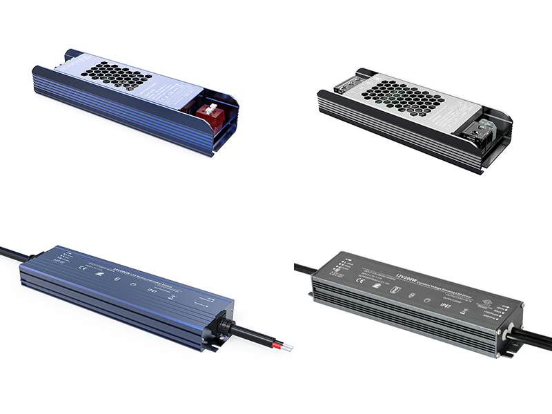 LED driver for LED strip lights with stable voltage output