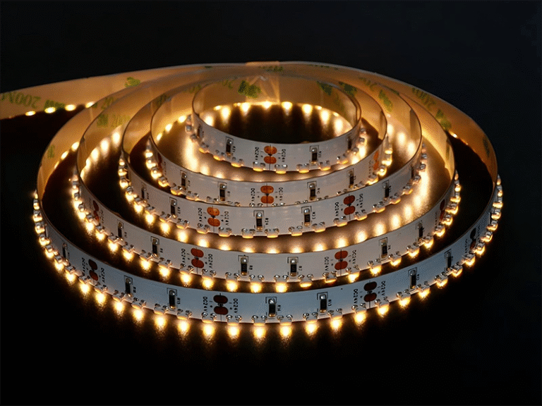 flexible side emitting LED strip for cabinets