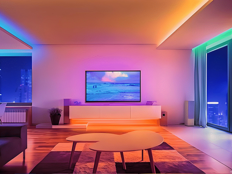 ambient linear lighting for ceiling coves