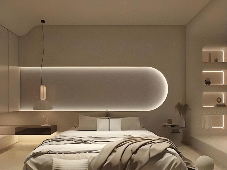 architectural LED edge lighting for hospitality interiors