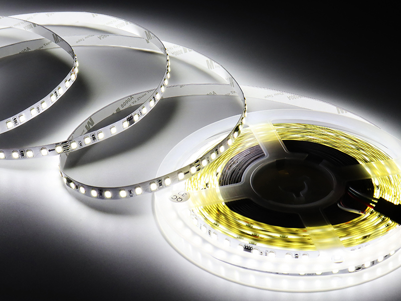 running water led strip light dynamic flowing lighting effect for architectural lighting design