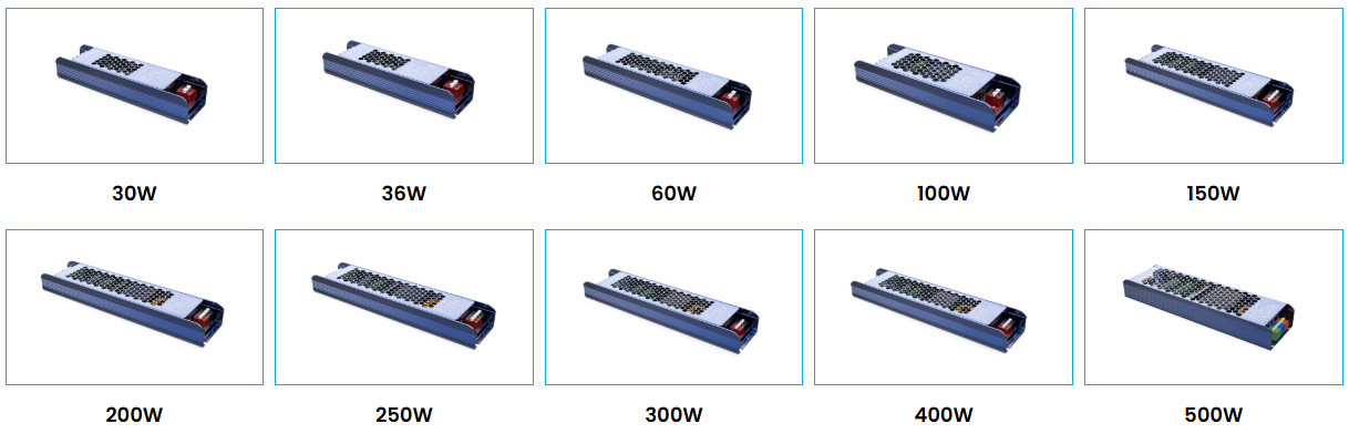LED driver for indoor LED strip lights non dimmable constant voltage power supply