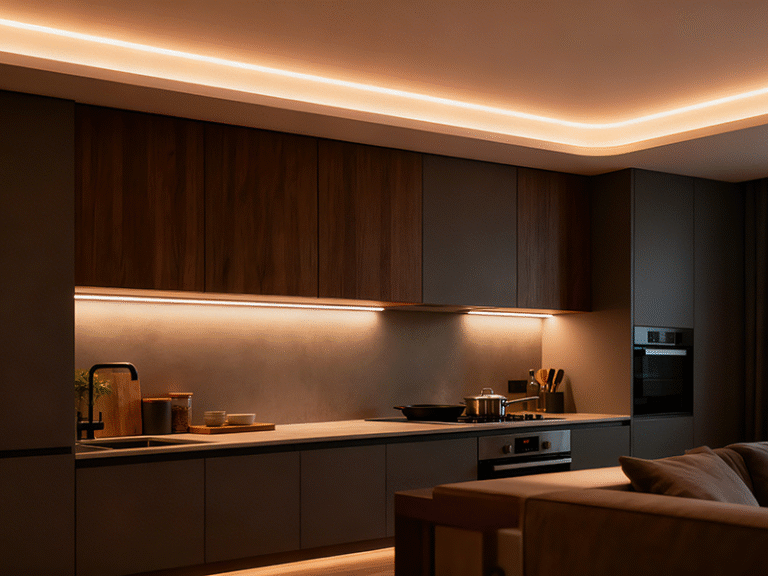 Kitchen cabinet lighting COB LED strip