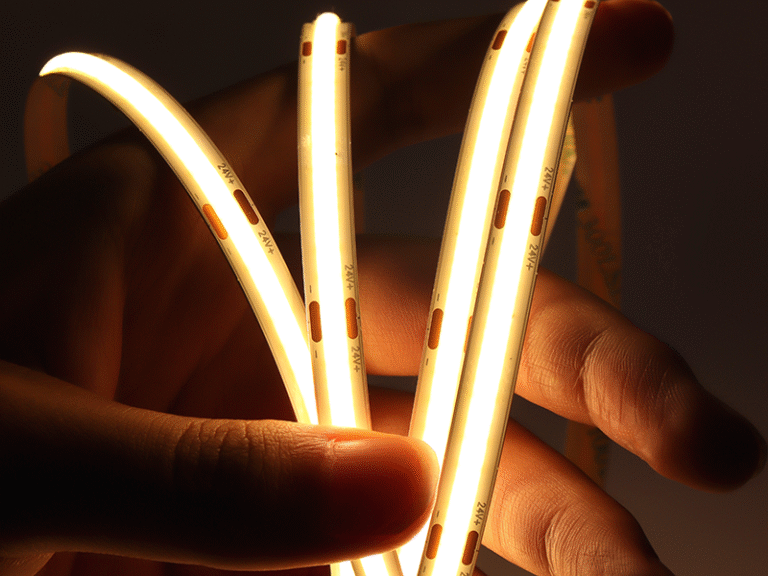 high efficiency cob led strip 24v 480led/m dot free lighting
