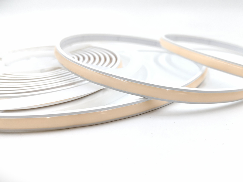 COB neon light strip dotless silicone flexible LED strip for seamless linear lighting