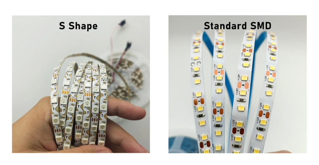 Led D Shape S Shape LED Strip Light - grilite.com